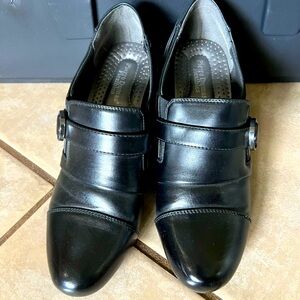 Pierre Dumas Women's Flexible Desire Slip-On Heel Ankle Boots, Black, Size 8M